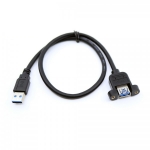 인네트워크 IN-U3AMFS05 USB 3.0 연장 판넬 케이블 0.5M