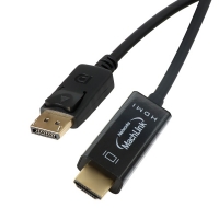 마하링크 ML-DP1H2M 디스플레이포트 to HDMI 고급형 케이블 V1.1 2M