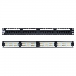 인네트워크 IN-50624PLED CAT.6 UTP 24포트 LED 패치판넬