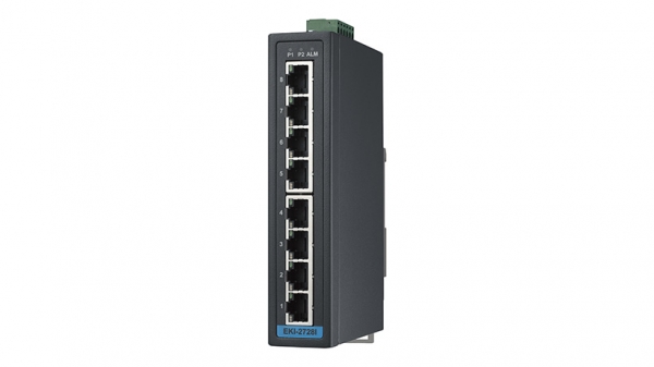 ADVANTECH 어드밴텍 EKI-2728-D 8포트 10/100/1000Mbps 언매니지드 이더넷 스위치