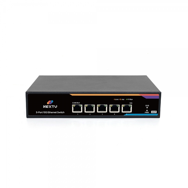 넥스트유 스허비 5포트 10G IGMP 인터넷 스위칭 허브 9105GS-TP10G