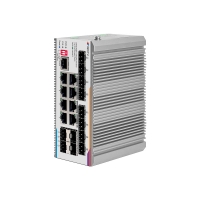 넥스트유 86416MDTL2 스도래 산업용 8포트 1G 12SFP L2 인터넷 스위칭허브