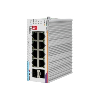 넥스트유 POE9728MDTL2 피어빈 산업용 8포트 1G 12SFP L2  POE 인터넷 스위칭허브
