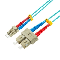 마하링크 ML-OM3LS40 광점퍼코드 OM3 10G LC SC 패치코드 40M