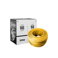 랜스타 LS-C5U305Y Cat.5E UTP 305M 케이블 노랑색