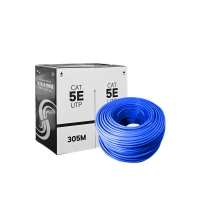 랜스타 LS-C5U305BL Cat.5E UTP 305M 케이블 파랑색