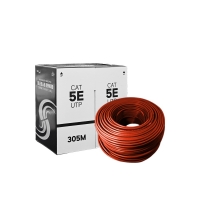 랜스타 LS-C5U305R Cat.5E UTP 305M 케이블 빨강색