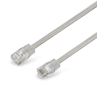 랜스타 LS-FT6U10M CAT.6 UTP 플랫 투명 평면케이블 10M