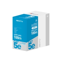 넥스트유 UTP5100 GRAY 케스롤 CAT5e UTP 랜선 인터넷 연결 케이블 100M