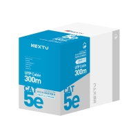 넥스트유 UTP5300 GRAY 케스롤 CAT5e UTP 랜선 인터넷 연결 케이블 300M