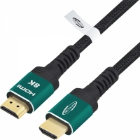 넷메이트 NM-PH15N HDMI 2.1 Green Metal 케이블 1.5m
