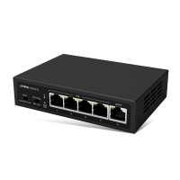 아이피타임 POE401Q 4포트 10/100Mbps PoE+ LAN 스위칭허브