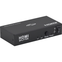 넷메이트 NM-HSP4302 4K 지원 HDMI 1:2 분배기