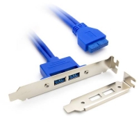 에이치디탑 HT-I21 USB 3.0 2포트 케이블 일반 브라켓 LP포함 50CM