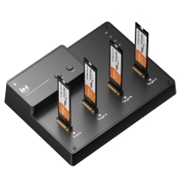 인네트워크 IN-DK4P M.2 NVMe SSD 지원 USB4.0 1:3 원터치 클론 도킹스테이션