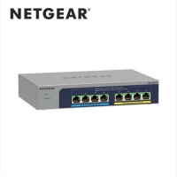 NETGEAR 넷기어 MS108UP 2.5G 멀티 기가비트 POE++ 비관리형 스위치