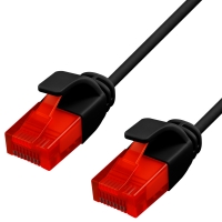 인네트워크 IN-6AU1BK CAT6A UTP 슬림 랜케이블 1M 블랙