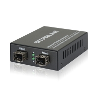 스타링크 SL-G2002SFP 2SFP 멀티모드 싱글모드 광 신호 변환 광컨버터 2TP 스위치