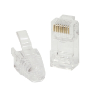 마하링크 ML-EZC6RJ CAT.6 UTP 관통형 EZ RJ45 커넥터 락부트포함