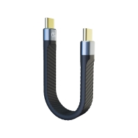 마하링크 ML-CCP132 USB-C Gen2 플랫 100W 초고속충전 데이터 케이블 13cm