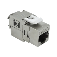 인네트워크 IN-S6ATLS CAT.6A STP 툴리스 키스톤잭
