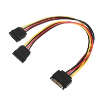 넥시 NX-SSP03Y [NX1608] SATA to SATA 전원 Y형 케이블