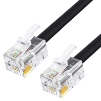 인네트워크 IN-6P45M 양모뎀 전화선/팩스 6P4C 케이블 5M