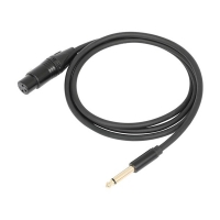 넥시 NX-1/4M-XLR-030(NX1589) XLR캐논(F)암-5.5 모노(M)수 마이크 케이블 3M