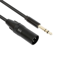 넥시 NX-1/4D-XLR-050(NX1594) XLR캐논(M)수-5.5 TRS(M)수 마이크 케이블 5M