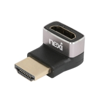 넥시 NX-HDMF-8KG1(NX1610) 8K HDMI M/F 연장 꺾임 젠더 상향 90도
