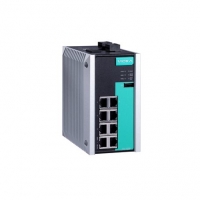 MOXA 목사 EDS-G508E-T 8-port full Gigabit managed Ethernet switch with 8 10/100/1000BaseT(X) ports, -40 to 75&deg;C operating temperature