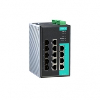 MOXA 목사 EDS-G509 Industrial full Gigabit Ethernet switch with 4 10/100/1000BaseT(X) ports, 5 combo 10/100/1000BaseT(X) or 100/1000BaseSFP slot combo ports, 0 to 60&deg;C operating temperature