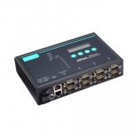 MOXA 목사 NPort 5650-8-DT-T 8-port RS-232/422/485 desktop device server with DB9 male connectors, -40 to 75&deg;C operating temperature
