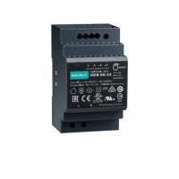 MOXA 목사 HDR-60-24  60 W/2.5 A DIN-rail 24 VDC power supply, universal 85 to 264 VAC or 120 to 370 VDC input voltage, -30 to 70&deg;C operating temperature
